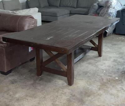 90" X 42" DINNING TABLE / LONG TABLE