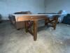 90" X 42" DINNING TABLE / LONG TABLE - 18