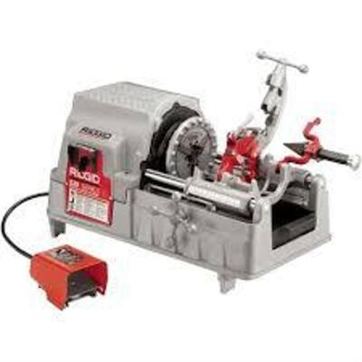 DESCRIPTION: (1) THREADING MACHINEBRAND/MODEL: RIDGID #535INFORMATION: 811A DH, 115 V, 25-60 HZSIZE: 2"NPTRETAIL$: $7248.99 EAQTY: 1