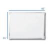 DESCRIPTION: (1) FRAMED WHITE DRY-ERASE BOARD BRAND/MODEL: FLIP SIDE INFORMATION: WHITE SIZE: 36" X 48" RETAIL$: $54.51 EA QTY: 1