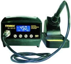 DESCRIPTION: (1) COMPACT DIGITAL SOLDERING STATION BRAND/MODEL: TENMA #21-10115 INFORMATION: 60W RETAIL$: $99.95 EA QTY: 1