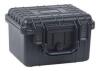 DESCRIPTION: (2) WEATHERPROOF STORAGE CASE BRAND/MODEL: MULTICOMP PRO #22-24150 INFORMATION: BLACK, PLASTIC, HEAVY DUTY SIZE: 10.5" X 9.5" X 7" RETAIL