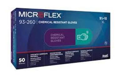 DESCRIPTION: (10) BOXES OF (100) DISPOSABLE GLOVES BRAND/MODEL: MICROFLEX SIZE: XL RETAIL$: $26.99 EA QTY: 10