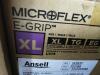 DESCRIPTION: (10) BOXES OF (100) DISPOSABLE GLOVES BRAND/MODEL: MICROFLEX SIZE: XL RETAIL$: $26.99 EA QTY: 10 - 3