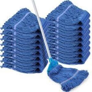 DESCRIPTION: (7) MOP HEADS INFORMATION: BLUE RETAIL$: $76.99 TOTAL QTY: 7