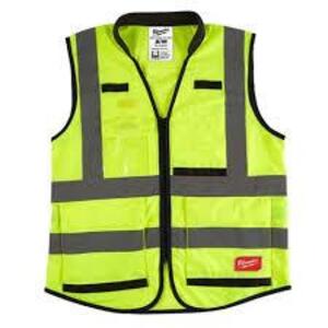 DESCRIPTION: (1) CASE OF (47) GREEN SAFETY VEST BRAND/MODEL: RADWEAR RETAIL$: 96.00 EA QTY: 1