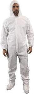 DESCRIPTION: (1) CASE OF (6) DISPOSABLE COVERALLS BRAND/MODEL: PRO-SAFE #32270472 INFORMATION: WHITE SIZE: 2XL RETAIL$: $500.00 EA QTY: 1