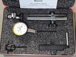 DESCRIPTION: (1) TEST INDICATOR KIT BRAND/MODEL: STARRETT 64217 SIZE: 0.0100" MAX RETAIL$: $540.13 QTY: 1