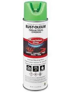 DESCRIPTION: (6) LINE MARKING PAINT BRAND/MODEL: RUST-OLEUM INFORMATION: GREEN SIZE: 17 OZ RETAIL$: $11.54 EA QTY: 6
