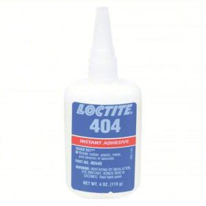 DESCRIPTION: (4) INSTANT ADHESIVE BRAND/MODEL: LOCTITE 404 #36D059 SIZE: 4 OZ RETAIL$: $244.17 EA QTY: 4