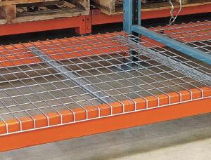 DESCRIPTION: (6) PALLET RACKING WIRE DECKINGBRAND/MODEL: HUSKY RACK AND WIRE/4252A3INFORMATION: WATERFALL EDGE, 2610LB CAPACITYRETAIL$: $82.53/EASIZE: APPROX 42" X 52"QTY: 6