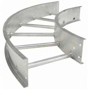 DESCRIPTION: (4) LADDER WIRE TRAY HORIZONTAL ELBOW BRAND/MODEL: COPE/2HCL6 INFORMATION: 75LB CAPACITY, ALUMINUM, LOCATED AT SHAPIRO METAL SUPPLY RETAI