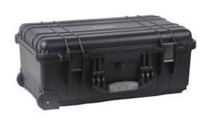 DESCRIPTION: (1) WEATHERPROOF EQUIPMENT CASE WITH FOAM INSIDE BRAND/MODEL: MCM #22-24130 INFORMATION: BLACK SIZE: 22" RETAIL$: $89.95 EA QTY: 1
