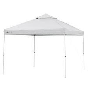 DESCRIPTION: (1) INSTANT CANOPY BRAND/MODEL: OZARK TRAIL INFORMATION: WHITE SIZE: 12' X 12' RETAIL$: $250.00 EA QTY: 1