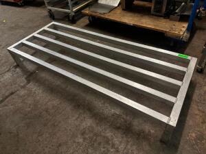 DESCRIPTION 60" ALUMINUM DUNNAGE RACK LOCATION BAY 6 QTY 1