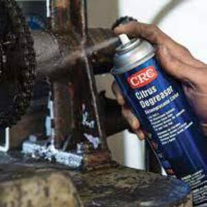 DESCRIPTION: (6) CHAIN AND WIRE ROPE LUBRICANT FOOD GRADE BRAND/MODEL: CRC #4JB34 RETAIL$: $20.93 EA SIZE: 16. OZ QTY: 6