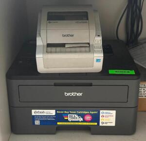 (2) - PRINTERS / OFFICE AND RECEIPT PRINTER