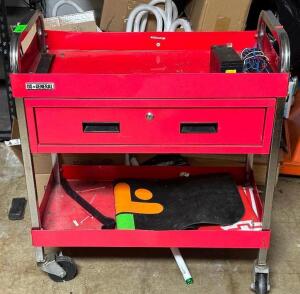 30" ROLLING SINGLE DRAWER TOOL CABINET