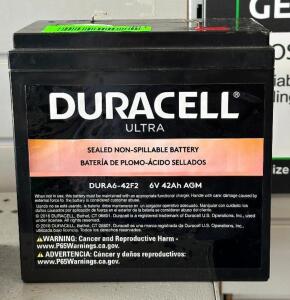 DURACELL ULTRA AGM BATTERY