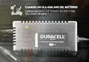 DURACELL SEALED LEAD ACID BATTERY CHARGER