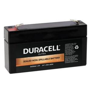 (6)- DURACELL ULTRA DURA6-1.3F BATTERIES