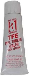 DESCRIPTION: (4) LIQUID TEFLON THREAD SEALANT BRAND/MODEL: ANTI-SEIZE RETAIL$: $16.00 SIZE: 3 OZ QTY: 4