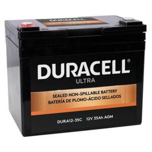 SLAA12-35C Duracell Ultra 12V 35AH General Purpose AGM Sealed Lead Acid (SLA) Battery with M6 Insert Terminal