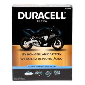 CYL10003 Duracell Ultra 14AH-BS 12V 220CCA AGM Powersport Battery