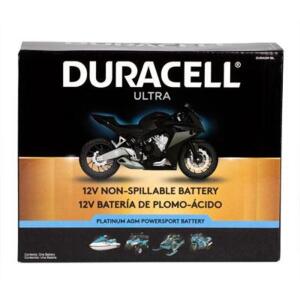 CYL10007 Duracell Ultra 18L-BS 12V 330CCA AGM Powersport Battery