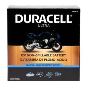 CYL10006 Duracell Ultra 16CL-B 12V 325CCA AGM Powersport Battery