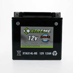 CYLA14LBSXTA Xtreme 14L-BS 12V 200CCA AGM Powersport Battery