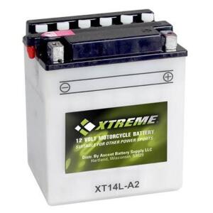 CYL14LA2XT Xtreme Flooded 14L-A2 12V 190CCA Flooded Powersport Battery