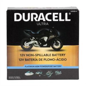 CYL10001 Duracell Ultra 14-BS 12V 220CCA AGM Powersport Battery