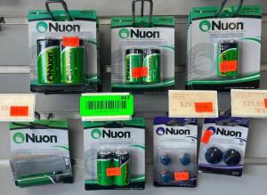 (15) - PC. LOT OF ASSORTED RECHARGEABLE BATTERY AND HOUSEHOLD BATTERY