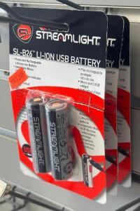 (3) - PC. LOT OF SL-B26 LI ION USB BATTERY