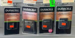 (4) - PC. LOT OF CELL/SMART PHONE REPLACEMENT BATTERIES