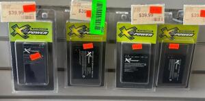 (4) - PC. LOT OF CELL/SMART PHONE REPLACEMENT BATTERIES