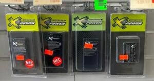 (4) - PC. LOT OF CELL/SMART PHONE REPLACEMENT BATTERIES