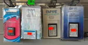 (4) - PC. LOT OF CELL/SMART PHONE REPLACEMENT BATTERIES