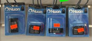 (4) - PC. LOT OF ASSORTED CORDLESS PHONE BATTERIES