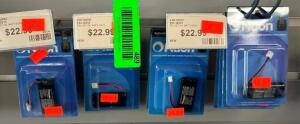 (10) - PC. LOT OF ASSORTED CORDLESS PHONE BATTERIES