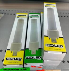 (4) ASSORTED LED LIGHT BULBS