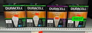 (4) ASSORTED LED LIGHT BULBS