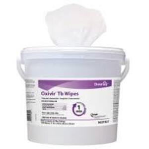 DESCRIPTION: (2) OXIVIR TB WIPES BRAND/MODEL: DIVERSEY #524360 RETAIL$: $50.00 EA SIZE: 11X12 QTY: 2