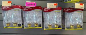 (18) PACKS OF DECORATIVE INCANDESCENT LIGHT BULBS