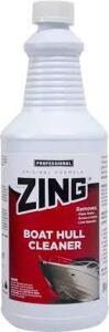 DESCRIPTION: (6) BOAT HULL CLEANER BRAND/MODEL: ZING #10007 RETAIL$: $13.00 EA SIZE: 1 QT QTY: 6