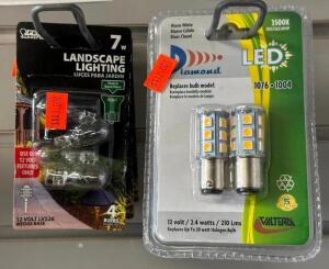 (6) - PC. LOT OF ASSORTED AUTOMOTIVE LAMPS