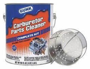 DESCRIPTION: (2) CARBURETOR CLEANER BRAND/MODEL: GUNK #54YK16 RETAIL$: $38.70 EA SIZE: 1 GALLON QTY: 2