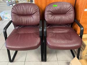 (2) - ARM CHAIRS