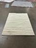 83"X64" OFF-WHITE AREA RUG - 4